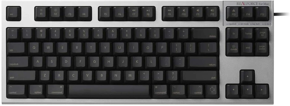 Topre REALFORCE R2TLSA-US3M TKL for Mac keyboard  English 87 keys Ten key-less - Image 1 of 4