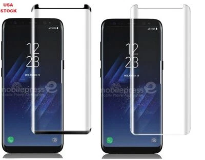 5/10/20 Packs Edge Curved 3D Samsung galaxy Screen Protector For Samsung  S8plus - Image 1 of 4