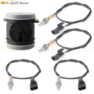 4x Oxygen o2 Sensor + Mass Airflow Sensor For Kia Sedona EX 3.8L 2006-2010 - Picture 1 of 8