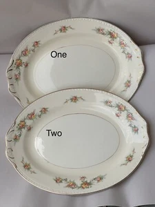 Vintage Homer Laughlin Georgian Eggshell China Platter 11 3/4 inch oval c. 1943 - Picture 1 of 12
