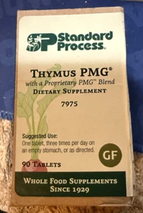 New Sealed Standard Process Thymus PMG 90 Tablets Exp. 8-25 - Picture 1 of 1