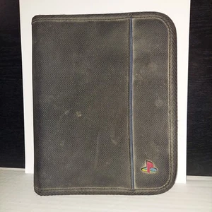 Playstation PS2 Game Carrying Case Binder Holds Discs Cards And Manuals Vintage - Picture 1 of 6