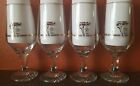 1988 Calgary OLYMPIC TORCH CHAMPAGNE Wine Champagne Toasting Glass FLUTES Gold