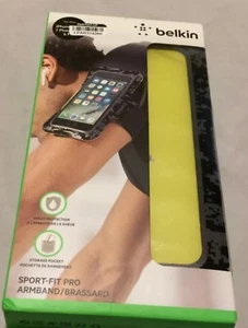 H8 Belkin Sport-Fit Pro Armband for iPhone 8 Plus 7 Plus 6S PLUS 6 PLUS FREE S/H - Picture 1 of 2