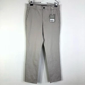 Everlane Chino Pants 29x30 Uniform Performance Slim Fit Stretch Stone School New - Picture 1 of 3