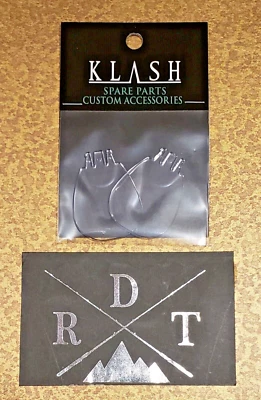 DRT Division Rebels Tackles KLASH9  "STANDARD LIP" 2 Pk Spare Parts FREE SHIP - Image 1 of 2