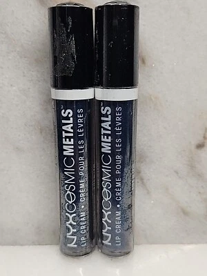 2-NYX Cosmic Metals Lip Cream #CMLC04 Dark Nebula. - Image 1 of 4