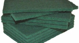 Premium Green Large Heavy Duty Catering & Kitchen Green Scouring Pads Scourer - Picture 1 of 1