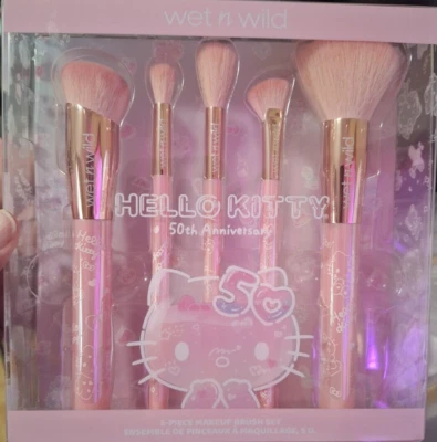 Limited Edition 50th Anniversary Hello Kitty x Wet N Wild Makeup Brushes - Image 1 of 2
