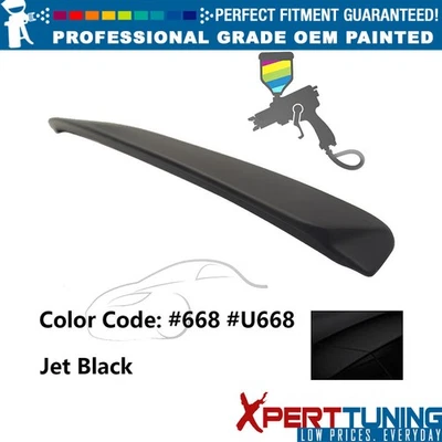Fits 99-05 BMW E46 3 Series Coupe Painted #668 Rear Roof Spoiler Wing Lip ABS Foto 1 de 4