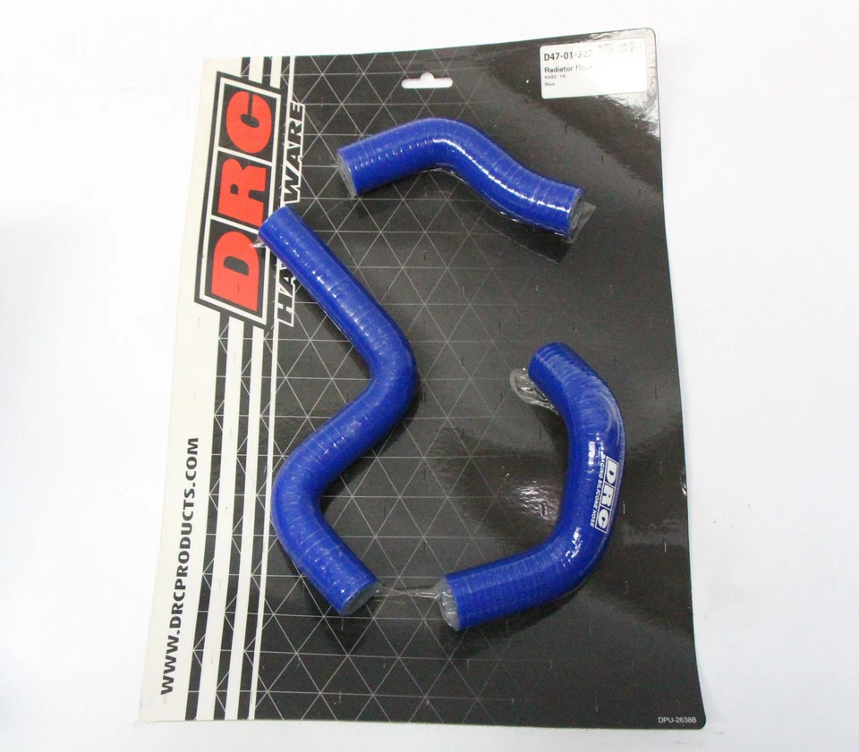 DRC Products Kit de manguera de radiador azul para Kawasaki KX85 D47-01-222 2014-2025 Foto 1 de 4