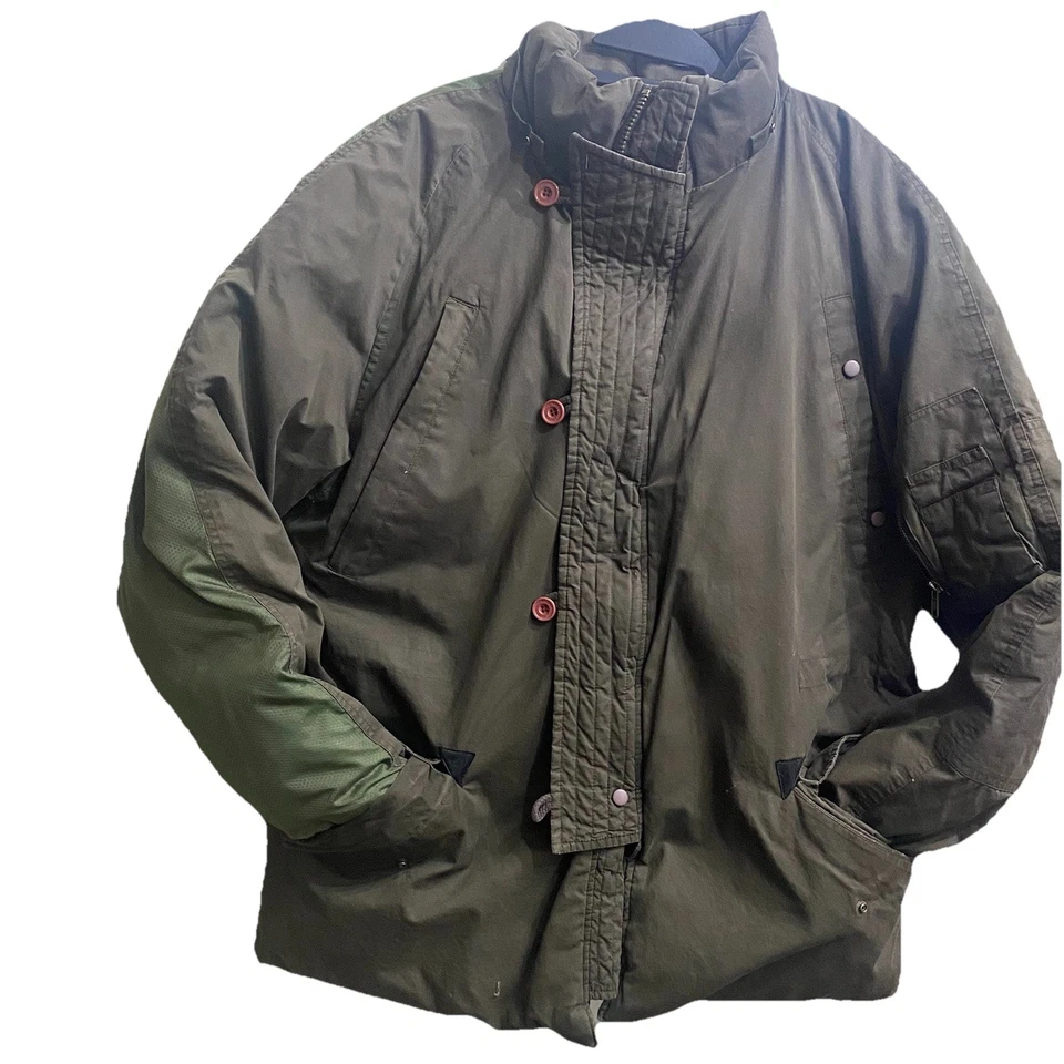 Ambiguous Clothing Mens Down Filled Puffer Jacket Y2K Streetwear Rare - Image 1 of 4