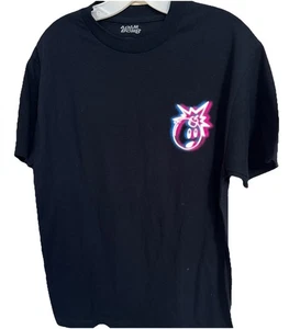 The Hundreds Adam Bomb Graphic Black T Shirt Medium 2 Sided Graphics - Picture 1 of 4