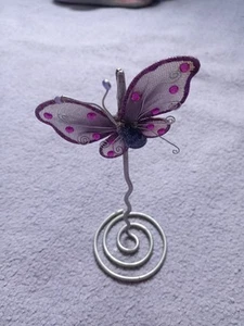 Butterfly Shape Crocodile Clip Holder, Suitable For Notes, Photos, Small Display - Picture 1 of 4