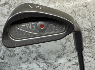 PING Eye 2 5 Hierro Punto Rojo ZZ Lite Flex Regular Ping Eje de Acero 38.5 Pulgadas Foto 1 de 4