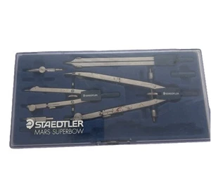 Staedtler Mars Superbow Drafting Tools Compass Set 553 45 A6N - Picture 1 of 14