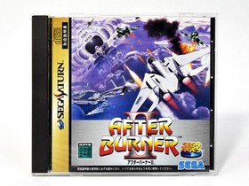 Obi Postcard Included Afterburner Ii Sega Saturn