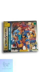 CAPCOM Sega Saturn X-Men vs Street Fighter Game Disc