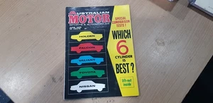 AUSTRALIAN MOTOR SPORTS MAGAZINE JUNE 1966 WHICH 6 CYLINDER IS BEST HOLDEN FORD - Foto 1 di 24