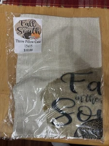 “Fall In The South” Pillow Case 15x15 - Picture 1 of 1