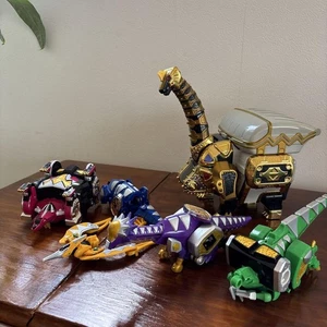 Power Rangers Dino Thunder Abaranger DX Zord Megazord Set Bandai - Imagen 1 de 16
