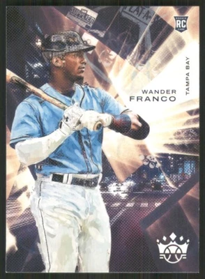 2022 Diamond Kings #95 Wander Franco Tampa Bay Rays 44980 - Image 1 of 2