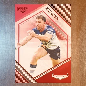 2025 NRL Elite Mojo Ruby Reece Robson Card #41/53 Cowboys MR089 - Picture 1 of 2