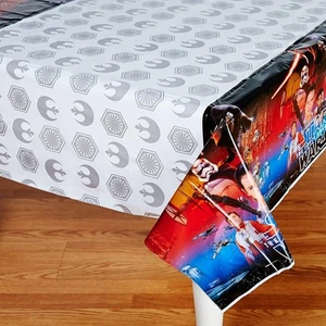 Star Wars "The Force Awakens" VII Plastic Tablecover 1 Ct 96 x 54 - Picture 1 of 2
