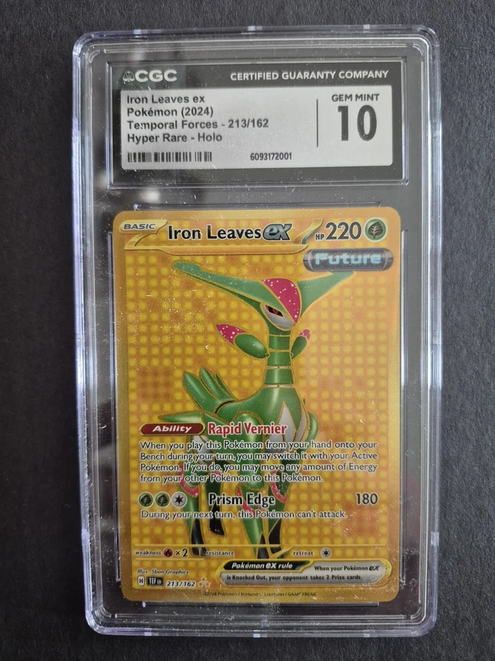 Iron Leaves ex 213/162 SV05: Temporal Forces Holo - Image 1 of 2