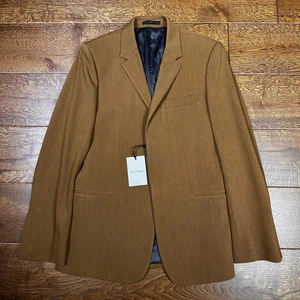 BNWT PAUL SMITH Brown Italian Made Concealed 2 Button Jacket/Blazer 38R RRP £749 - Picture 1 of 15