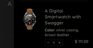 New Unbranded Smartwatch - Never worn in original packaging. Original Cost $ 111 - Zdjęcie 1 z 13