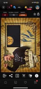 Topps Slam WWE 2021 Parchment Gold Signature Relic - Adam Cole 150cc ICONIC - Picture 1 of 1