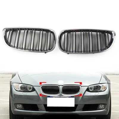 Front Kidney Grill Grille For BMW 3 Series E92 E93 2 Door 2006-2009 51137157277 - Изображение 1 из 4
