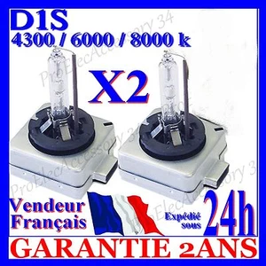 2 AMPOULE D1S XENON LAMPE CITROEN C4 C5 DS5 DS4 35W HID 4300k 5000k 6000k 8000k - Picture 1 of 3