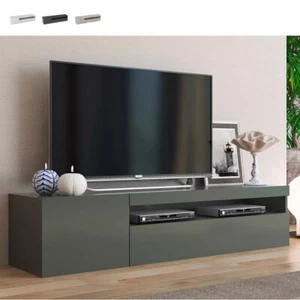 Mobile Porta Tv con Ante 150 cm Basso Moderno - Foto 1 di 12