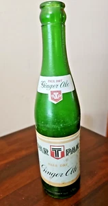 Vintage 1958 Par T Pak Pale Dry Ginger Ale 10 oz. Flasche Savannah, GA Duraglass - Bild 1 von 17