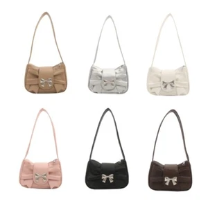 Fashion Armpit Bag for Women PU Leather Handbag Shoulder Bag Shopping Dating Bag - Picture 1 of 14