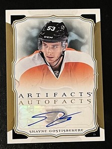 2015/16 Artifacts Shayne Gostisbehere Autofacts Autograph Card