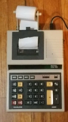 VINTAGE ROYAL CALCULATOR MODEL: 114 PD - Image 1 of 3