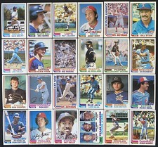 1982 Topps - Baseball Cards - #397-594 - Complete Your Set - You U Pick