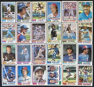 1982 Topps - Baseball Cards - #397-594 - Complete Your Set - You U Pick