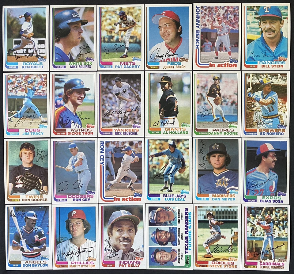 1982 Topps - Baseball Cards - #397-594 - Complete Your Set - You U Pick - Image 1 of 1