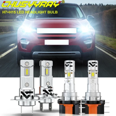 Faro LED bombilla alta/baja para Land Rover Discovery Sport 2015 2016 2017 2018 2019 Foto 1 de 4