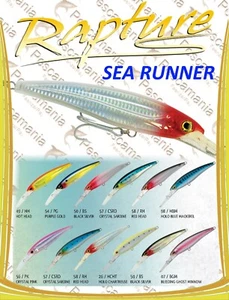 Artificiale spinning hard bait Rapture SEA RUNNER 160mm 60.0gr - Picture 1 of 11