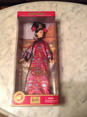 PRINCESS OF CHINA BARBIE COLLECTOR #53368 DOLLS OF THE WORLD NIB 2001 - Image 1 of 4