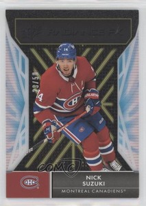 2021-22 SPx Radiance F/X Gold /50 Nick Suzuki #RFX-42
