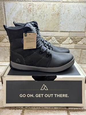 Alpine Design X Kamik Men’s Ezra Winter Boots Black Gray Vibram Sole Size 9 - Image 1 of 4