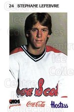 1983-84 Nova Scotia Voyageurs #4 Stephane Lefebvre