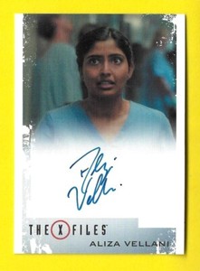 2018 The X-Files Seasons 10 and 11 Autograph Aliza Vellani as Nurse Sandeep