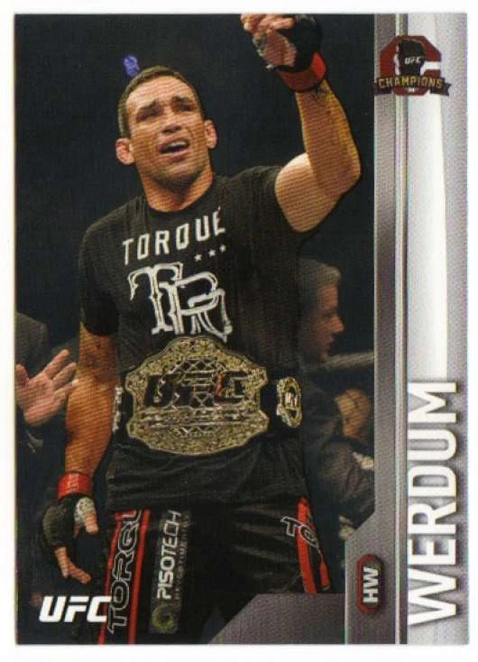 2015 Topps UFC Champions #158 Fabricio Werdum  - Image 1 of 1